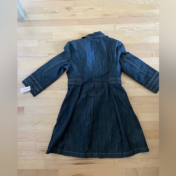 Dress Barn dark blue denim jacket  size Small new with tags - Picture 2 of 2